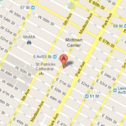 Get directions to our New York, NY Office