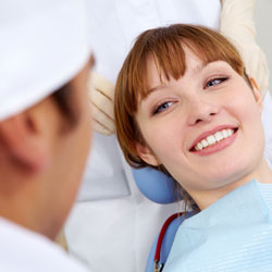 Patient with Periodontist Dr. Neal Lehrman